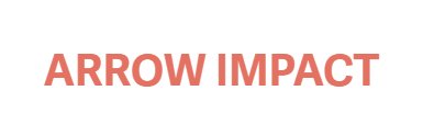 Company logo with the words "Arrow Impact"