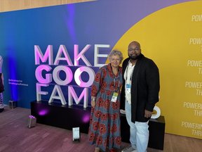 Cecilia + Vernon at Make Good Famous Summit